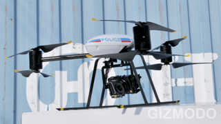The Draganflyer X6 UAV Police Edition